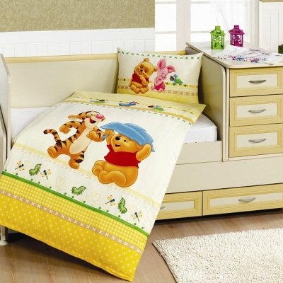 Posteľné návliečky Prasiatko žlté Disney