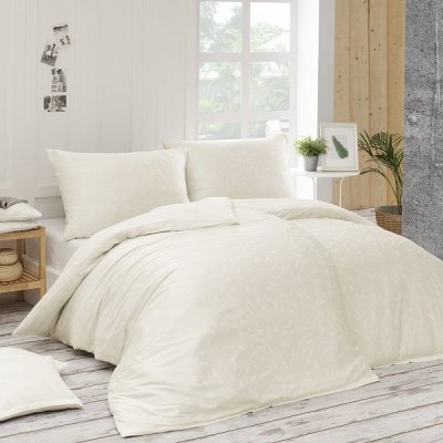 Damaškové obliečky Victória krémová