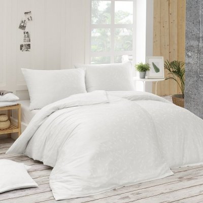 Damaškové obliečky Victória biela