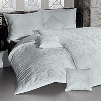 DAMAŠKOVÉ obliečky LOLITA svetlo šedá