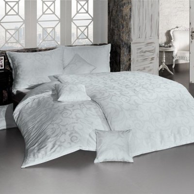 DAMAŠKOVÉ obliečky LOLITA svetlo šedá