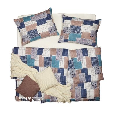 Posteľné obliečky Klasik 8005-1 zips