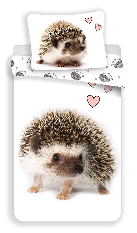 Posteľné obliečky foto Ježko