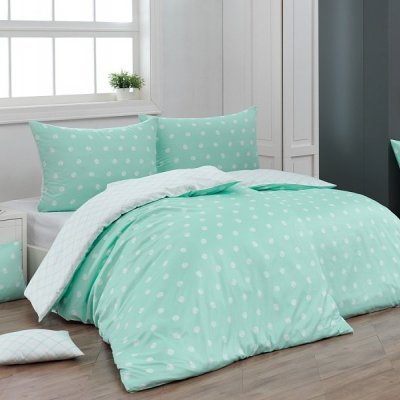 Krepové posteľné obliečky Mint