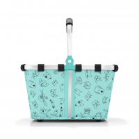 Košík Carrybag XS kids cats and dogs mint, Reisenthel