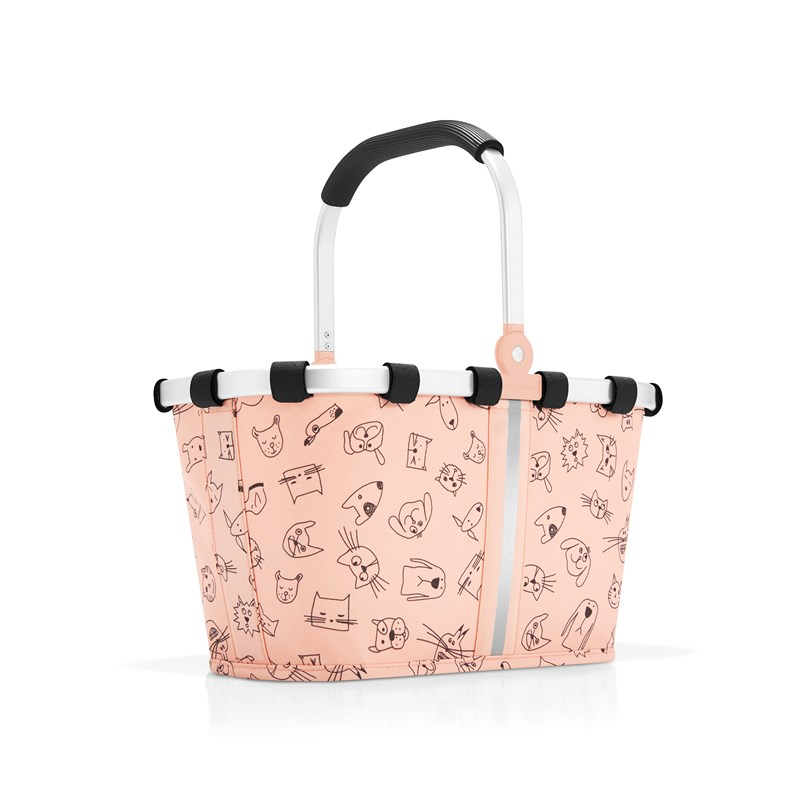 Košík Carrybag XS kids cats and dogs rose, Reisenthel