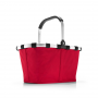 Nákupný košík CARRYBAG red z polyesteru a hliníku 48x29x28 cm v červenej farbe, Reisenthel