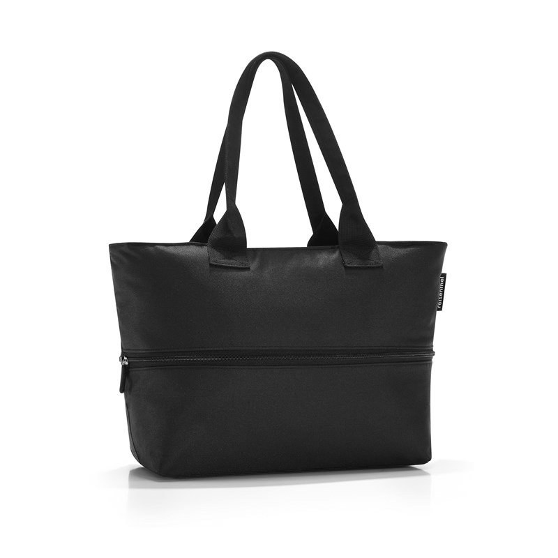 Taška cez rameno SHOPPER e1 black z polyesteru 50x27(35,5)x16,5 cm v čiernej farbe, Reisenthel