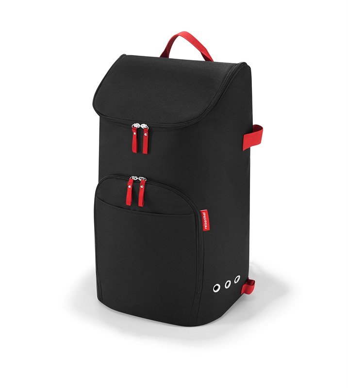 Taška CITYCRUISER black (bez vozika) z polyesteru 34x60x24 cm v čiernej farbe, Reisenthel