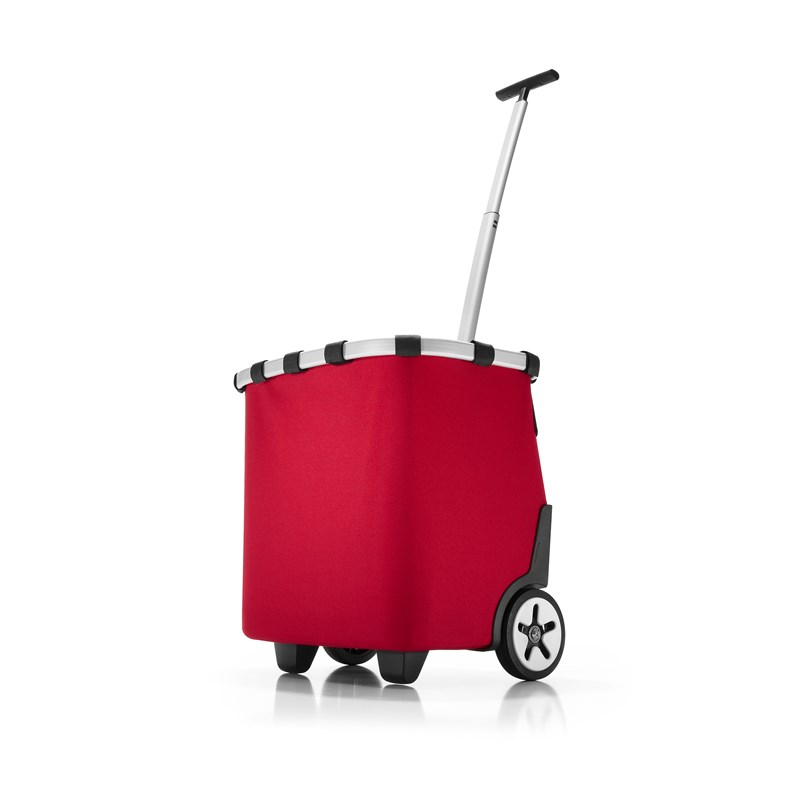 Taška na kolieskach CARRYCRUISER red z polyesteru a hliníku 42x47,5x32 cm v červenej farbe, Reisenthel