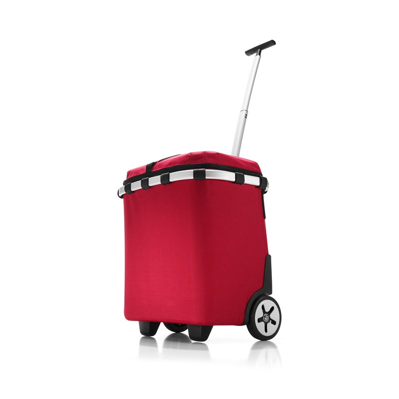 Taška na kolieskach chladiaca CARRYCRUISER ISO red z polyesteru a hliníku 42x47,5x32 cm v červenej farbe, Reisenthel