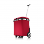 Taška na kolieskach chladiaca CARRYCRUISER ISO red z polyesteru a hliníku 42x47,5x32 cm v červenej