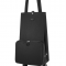 Taška na kolieskach FOLDABLETROLLEY black z polyesteru 29x66x27 cm v čiernej farbe, Reisenthel