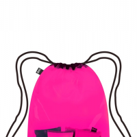 Vak na chrbát LOQI - TRANSPARENT Pink, LOQI