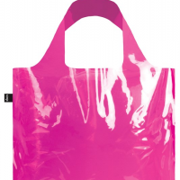 Taška LOQI - TRANSPARENT Pink, LOQI
