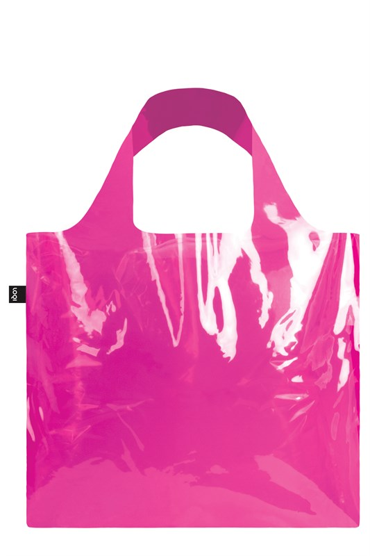 Taška LOQI - TRANSPARENT Pink, LOQI