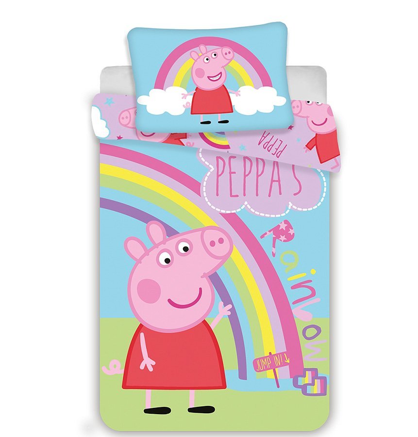 Obliečky do postieľky Peppa Pig 016 baby Disney