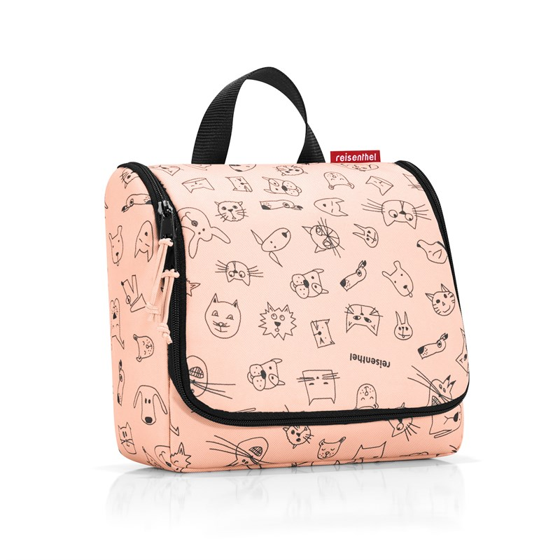Kozmetická taška Toiletbag kids cats and dogs rose, Reisenthel