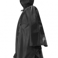 Poncho MINI MAXI black z vodeodolného polyesteru 15x21x3 cm v čiernej farbe, Reisenthel