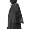 Poncho MINI MAXI black z vodeodolného polyesteru 15x21x3 cm v čiernej farbe, Reisenthel