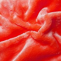 Posteľné prestieradlo Mikroflanel oranžovo červená