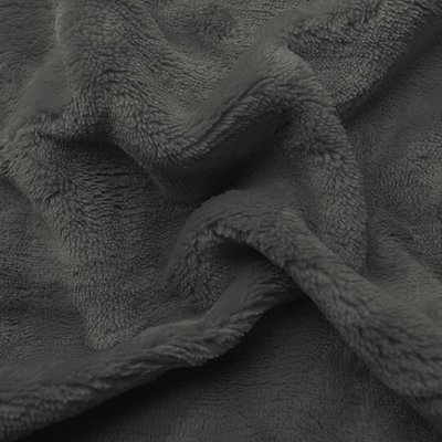 Posteľné prestieradlo Mikroflanel tmavo šedá