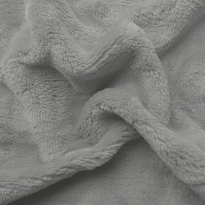 Posteľné prestieradlo Mikroflanel svetlo šedá