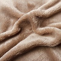 Posteľné prestieradlo Mikroflanel svetlo hnedá