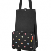 Taška na kolieskach Foldabletrolley d bodkami , Reisenthel