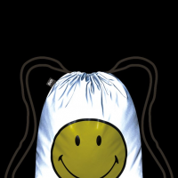 Vak na chrbát LOQI - REFLECTIVE Smiley, LOQI