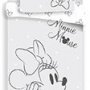 Detské posteľné obliečky Minnie Bows grey
