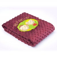 Detská obojstranná deka Sensillo Hey Hello 75x100 cm