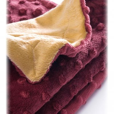 Detská obojstranná deka Sensillo Hey Hello 75x100 cm