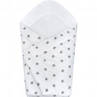 Detská zavinovačka New Baby sivé hviezdičky