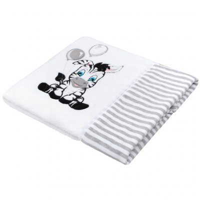 Luxusná detská zimná deka New Baby Zebra 110x90 cm