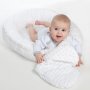 Luxusné hniezdočko s vankúšikom a perinkou New Baby Srdiečko biele