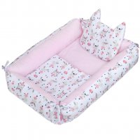 Multifunkčné hniezdočko s vankúšikom a perinkou New Baby králiček