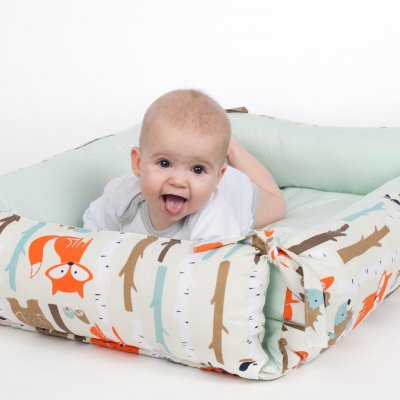 Multifunkčné hniezdočko s vankúšikom a perinkou New Baby králiček