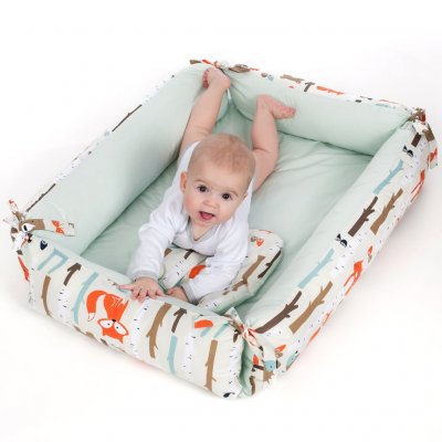 Multifunkčné hniezdočko s vankúšikom a perinkou New Baby králiček