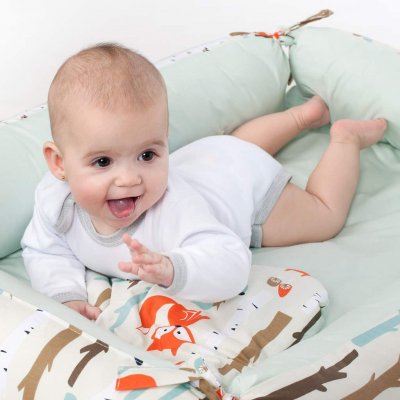 Multifunkčné hniezdočko s vankúšikom a perinkou New Baby králiček