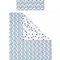 6-dielne posteľné obliečky Belisima Mačiatka 100/135 modré