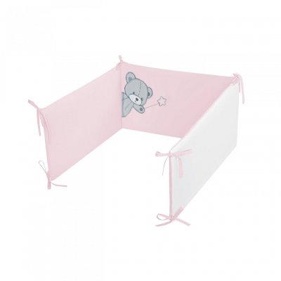 6-dielne posteľné obliečky Belisima Teddy Bear 100/135 ružové