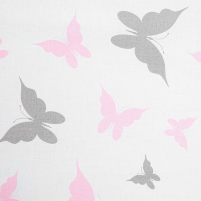 Detská zavinovačka New Baby biela motýle