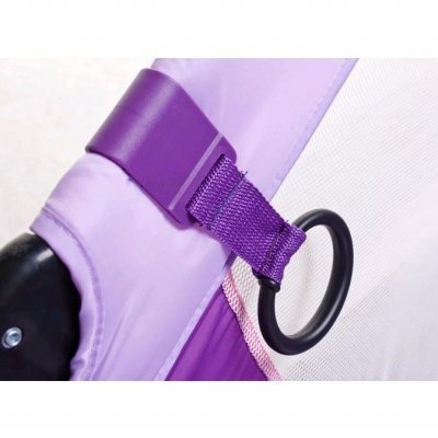 Detská skladacia ohrádka CARETERO Quadra brown