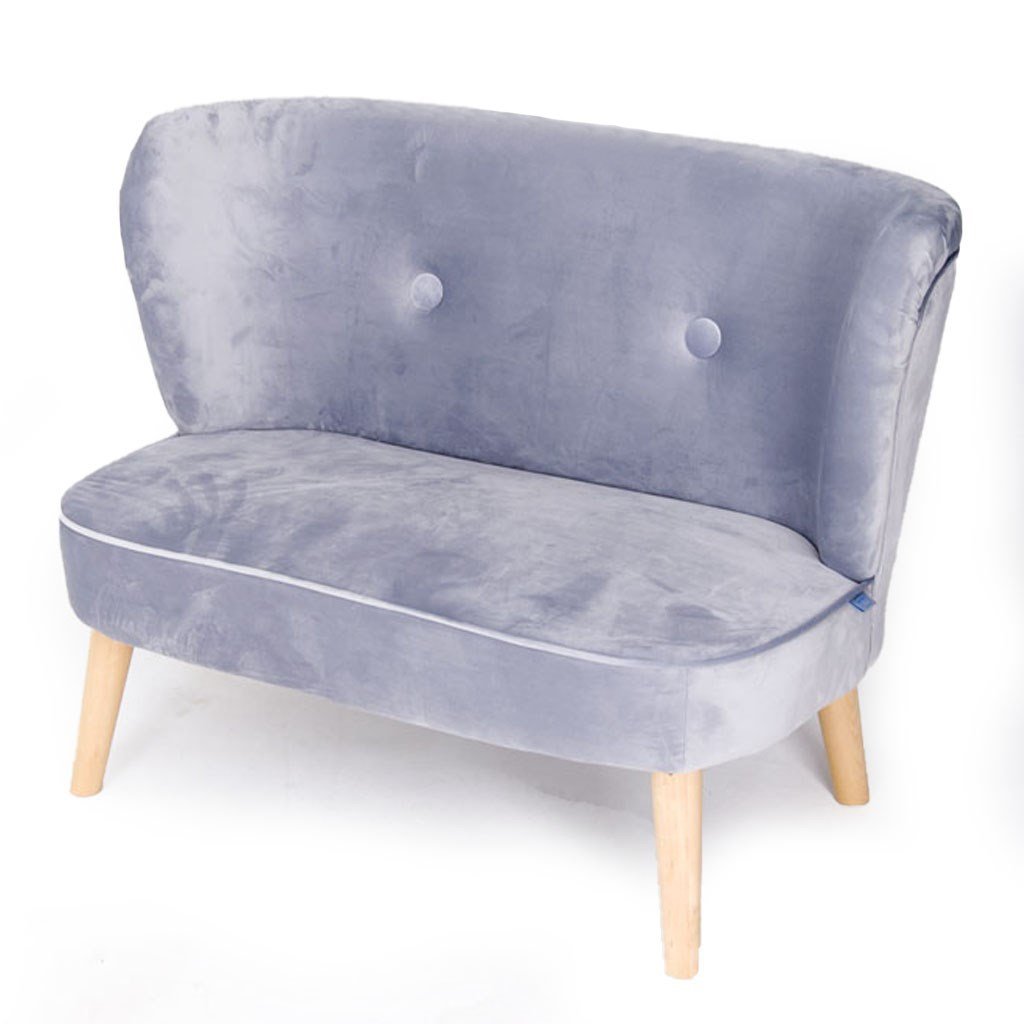 Detská Retro pohovka sofa Drewex sivá