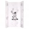 Prebaľovacia podložka New Baby Zebra biela 70x50