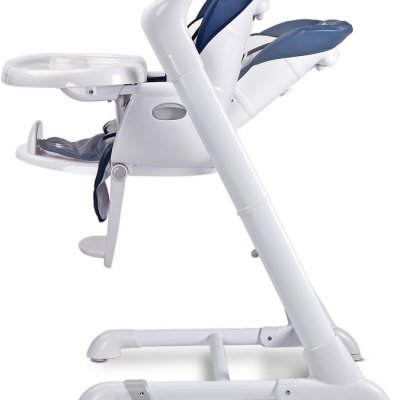 Detská jedálenská stolička 2v1 Caretero Indigo grey