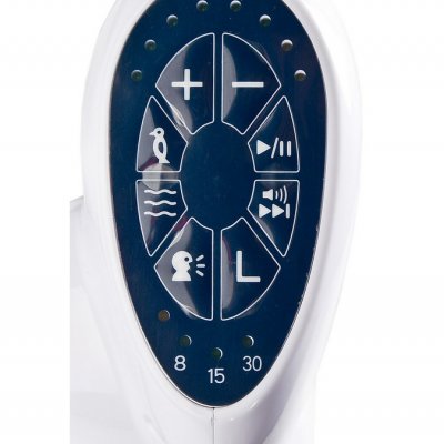 Detská jedálenská stolička 2v1 Caretero Indigo grey