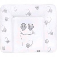 Prebaľovacia podložka mäkká New Baby Emotions biela 85x70 cm