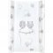Prebaľovacia podložka New Baby Emotions biela 70x50cm